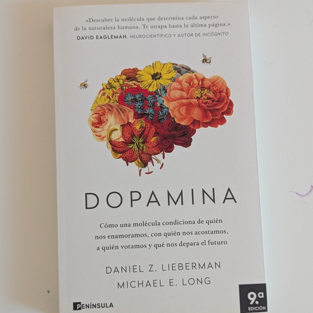 Dopamina Spanish Paperback by Lieberman & Long – Psychology, Behavior, Brain